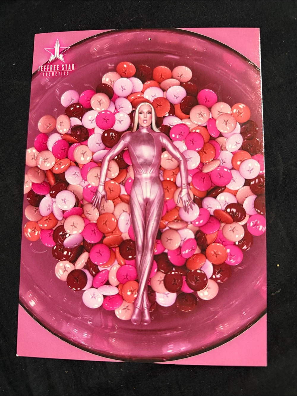 Jeffree star postcard